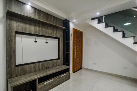 Sala de apartamento à venda com 2 quartos, 110m² em Vila Camilópolis, Santo André