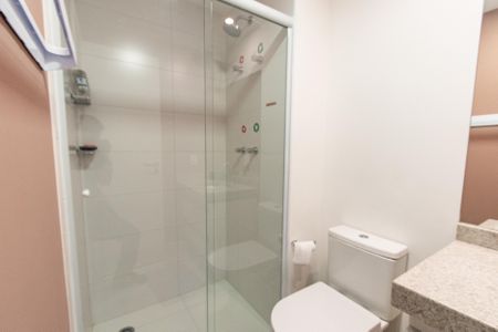 Studio para alugar com 26m², 1 quarto e sem vaga Studio para alugar com 26m², 1 quarto e sem vagaBanheiro