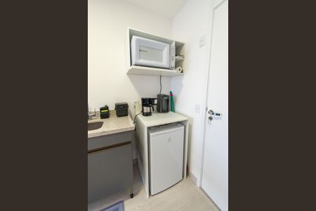 Studio para alugar com 26m², 1 quarto e sem vaga Studio para alugar com 26m², 1 quarto e sem vagaCozinha