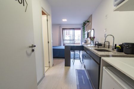 Studio para alugar com 26m², 1 quarto e sem vaga Studio para alugar com 26m², 1 quarto e sem vagaCozinha