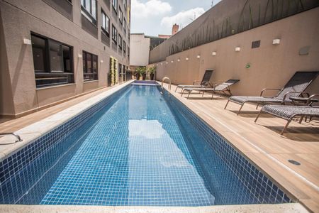 Studio para alugar com 26m², 1 quarto e sem vagaÁrea comum - Piscina