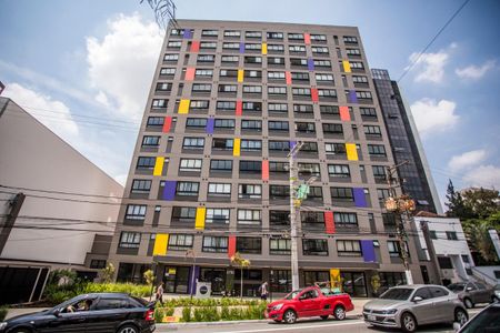 Studio para alugar com 26m², 1 quarto e sem vagaFachada