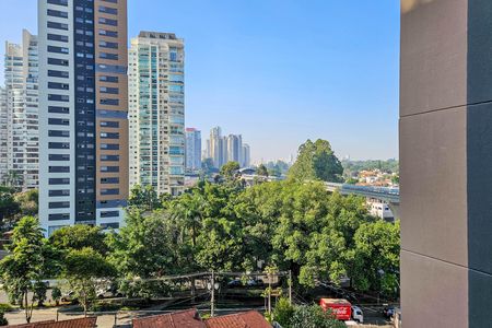 Apartamento para alugar com 27m², 1 quarto e sem vagaVista da Varanda da Sala