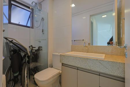 Apartamento à venda com 76m², 3 quartos e 2 vagasBanheiro