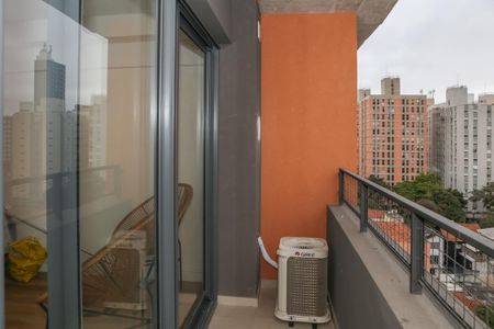 Studio para alugar com 27m², 1 quarto e sem vagaSacada do Studio