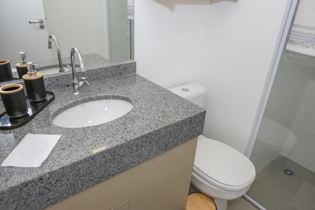 Studio para alugar com 27m², 1 quarto e sem vagaBanheiro