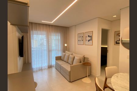 Apartamento para alugar com 47m², 1 quarto e 1 vaga Apartamento para alugar com 47m², 1 quarto e 1 vagaSala