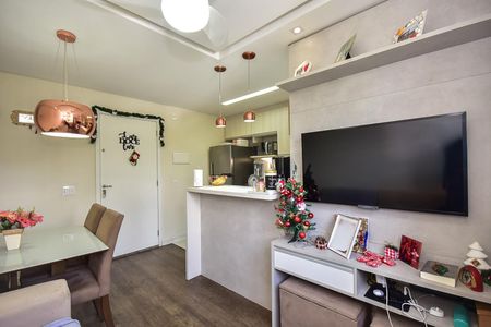 Sala de apartamento à venda com 2 quartos, 42m² em Jardim Novo Taboao, São Paulo