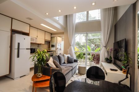 Apartamento para alugar com 48m², 1 quarto e 1 vaga Apartamento para alugar com 48m², 1 quarto e 1 vagaSala