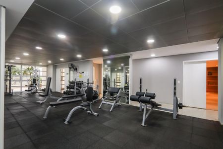 Apartamento para alugar com 48m², 1 quarto e 1 vaga Apartamento para alugar com 48m², 1 quarto e 1 vagaÁrea comum - Academia