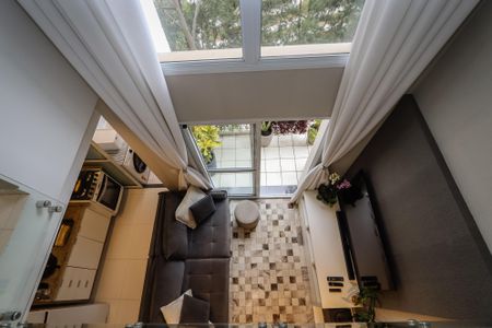 Apartamento para alugar com 48m², 1 quarto e 1 vaga Apartamento para alugar com 48m², 1 quarto e 1 vagaVista do segundo andar