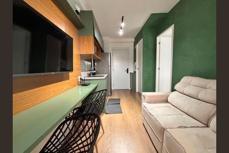 Apartamento à venda com 28m², 1 quarto e sem vaga Apartamento à venda com 28m², 1 quarto e sem vagaSala/Cozinha