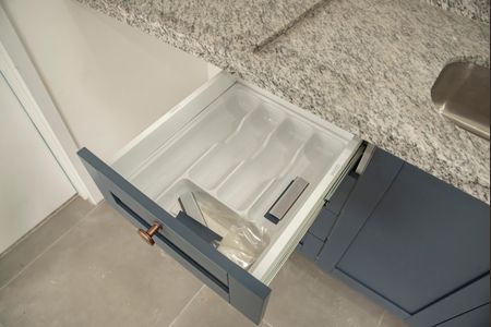 Studio à venda com 25m², 1 quarto e sem vagaCozinha