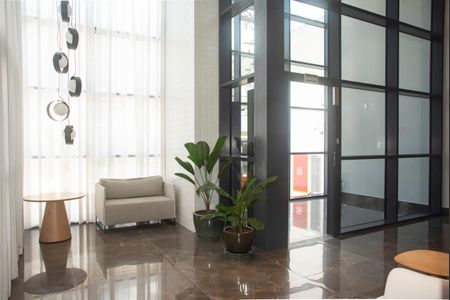 Studio à venda com 25m², 1 quarto e sem vagaHall social/Recepção