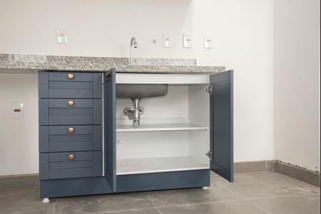 Studio à venda com 25m², 1 quarto e sem vagaCozinha