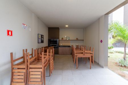 Casa para alugar com 34m², 2 quartos e sem vagaÁrea Comum - Churrasqueira