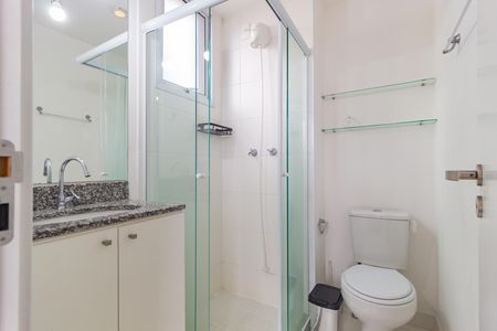 Studio para alugar com 20m², 1 quarto e sem vaga Studio para alugar com 20m², 1 quarto e sem vagaBanheiro