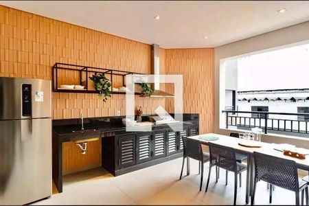 Apartamento à venda com 35m², 1 quarto e sem vaga Apartamento à venda com 35m², 1 quarto e sem vagaÁrea comum - Churrasqueira