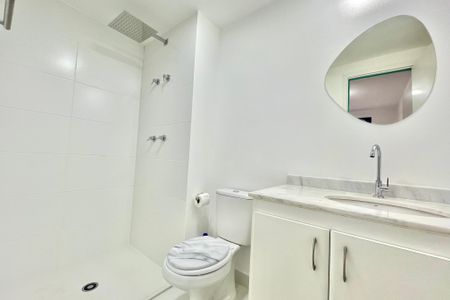 Apartamento à venda com 35m², 1 quarto e sem vaga Apartamento à venda com 35m², 1 quarto e sem vagaBanheiro da Suíte