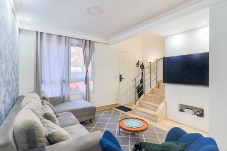 Casa de condomínio à venda com 127m², 3 quartos e 2 vagasSala