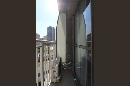 Studio à venda com 26m², 1 quarto e sem vagaVaranda