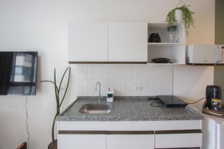 Studio para alugar com 24m², 1 quarto e sem vaga Studio para alugar com 24m², 1 quarto e sem vagaCozinha