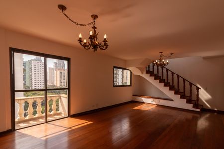 Sala de apartamento à venda com 4 quartos, 283m² em Indianópolis, São Paulo