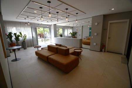 Apartamento à venda com 36m², 1 quarto e 1 vagaHall social