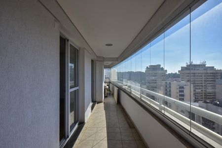 Varanda de apartamento à venda com 4 quartos, 181m² em Real Parque, São Paulo