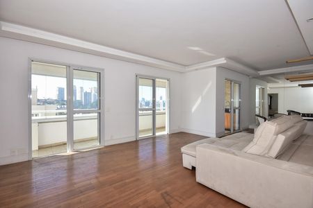 Sala de apartamento à venda com 4 quartos, 181m² em Real Parque, São Paulo