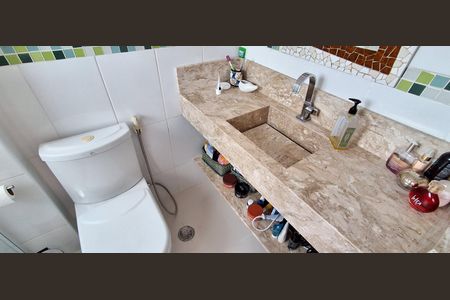 Apartamento à venda com 86m², 3 quartos e 2 vagasBanheiro do Quarto 3