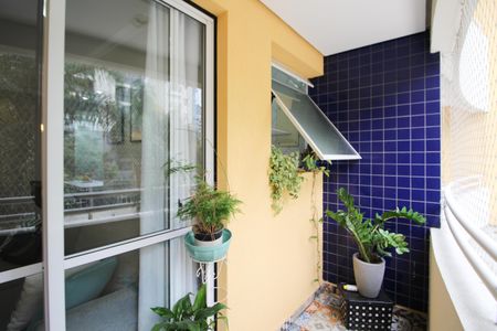 Apartamento à venda com 57m², 2 quartos e 1 vagaVaranda