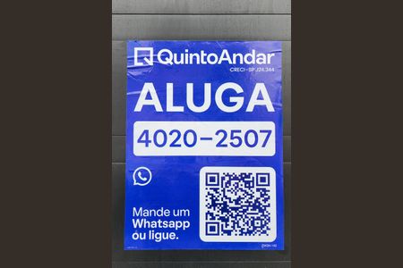 Studio para alugar com 28m², 1 quarto e sem vaga Studio para alugar com 28m², 1 quarto e sem vagaPlaca