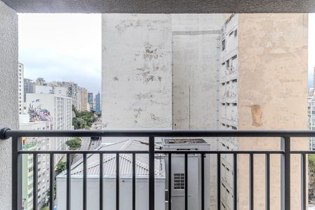 Studio para alugar com 26m², 1 quarto e sem vagaVaranda