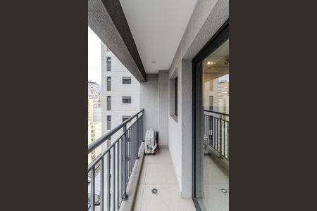 Studio para alugar com 26m², 1 quarto e sem vagaVaranda