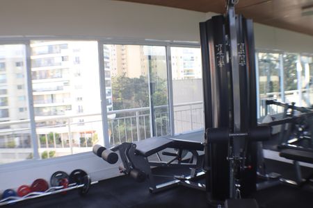 Apartamento para alugar com 50m², 1 quarto e 1 vaga Apartamento para alugar com 50m², 1 quarto e 1 vagaÁrea comum - Academia