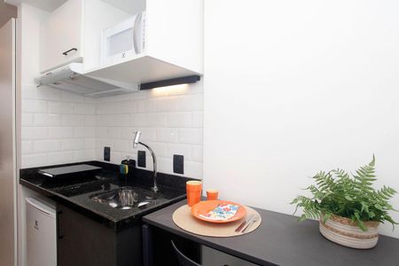 Studio para alugar com 12m², 1 quarto e sem vagaCozinha