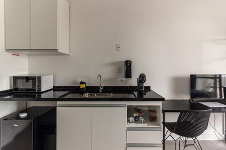 Studio à venda com 25m², 1 quarto e sem vagaCozinha