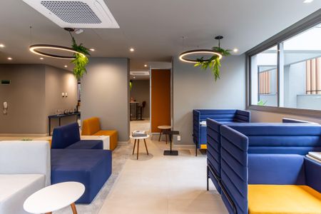 Studio à venda com 25m², 1 quarto e sem vagaCoworking