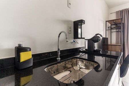 Studio à venda com 25m², 1 quarto e sem vagaCozinha