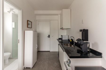 Studio à venda com 25m², 1 quarto e sem vagaCozinha
