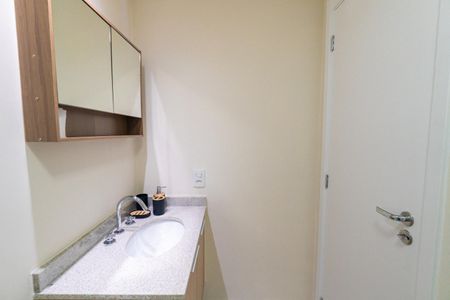 Banheiro da Suíte de apartamento para alugar com 1 quarto, 29m² em Jardim Prudência, São Paulo