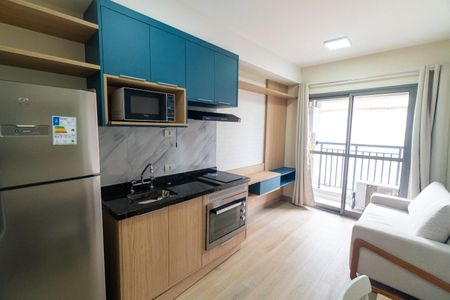 Sala/Cozinha de apartamento para alugar com 1 quarto, 29m² em Jardim Prudência, São Paulo