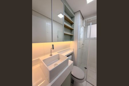 Banheiro Social de apartamento à venda com 3 quartos, 72m² em Vila Santa Maria, Jundiaí