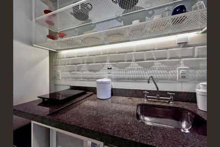 Studio à venda com 25m², 0 quarto e sem vagaCozinha