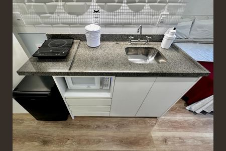 Studio à venda com 25m², 0 quarto e sem vagaCozinha