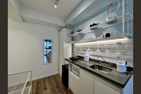 Studio à venda com 25m², 0 quarto e sem vagaCozinha