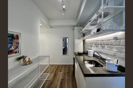 Studio à venda com 25m², 0 quarto e sem vagaCozinha