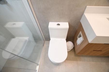 Casa de condomínio à venda com 350m², 3 quartos e 4 vagasBanheiro da Suíte 3