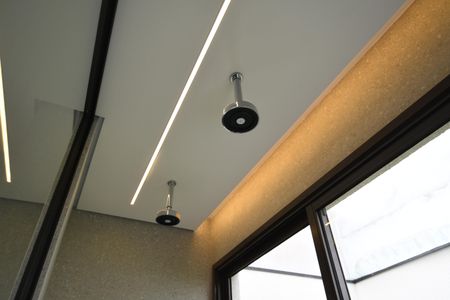 Casa de condomínio à venda com 350m², 3 quartos e 4 vagasBanheiro da Suíte 1